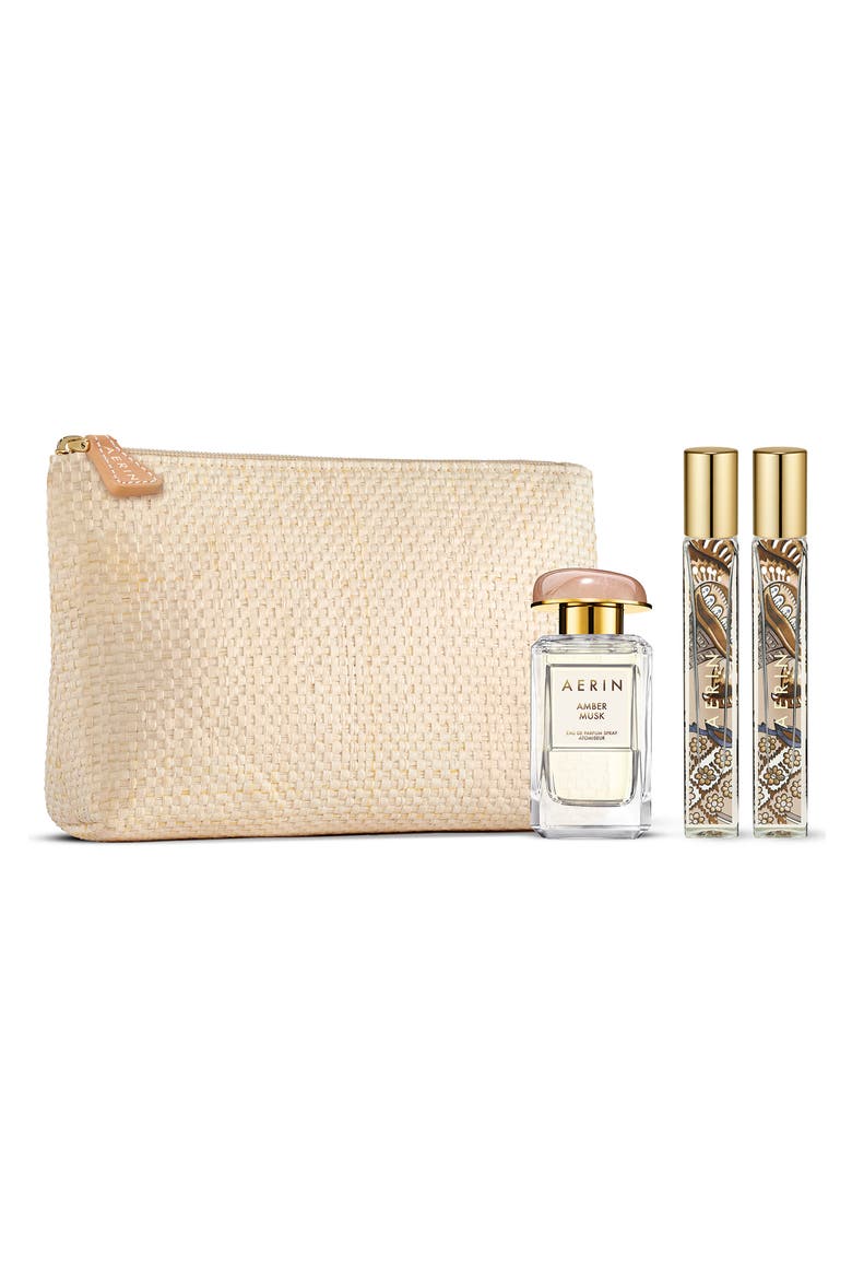AERIN Deluxe Amber Musk Collection Set USD $215 Value, Main, color, NO COLOR
