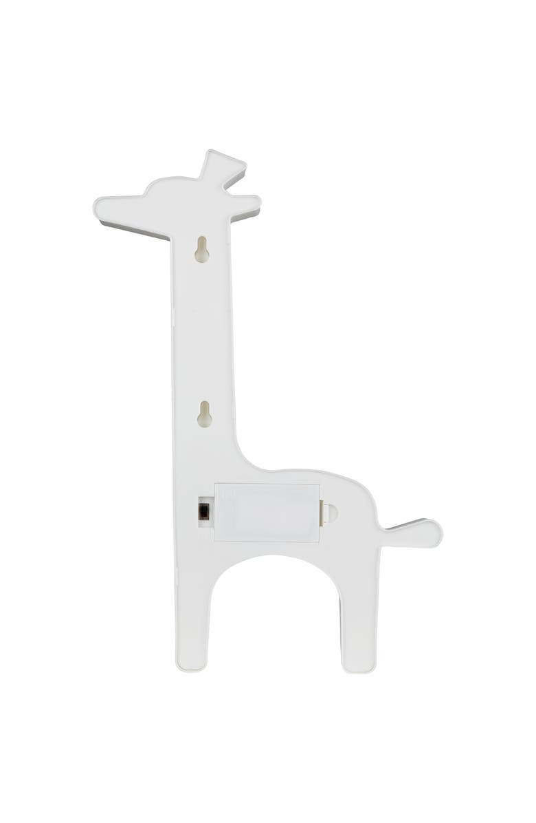 Northlight LED Lighted Giraffe Marquee Wall Art - 11.5" - White, Alternate, color, 