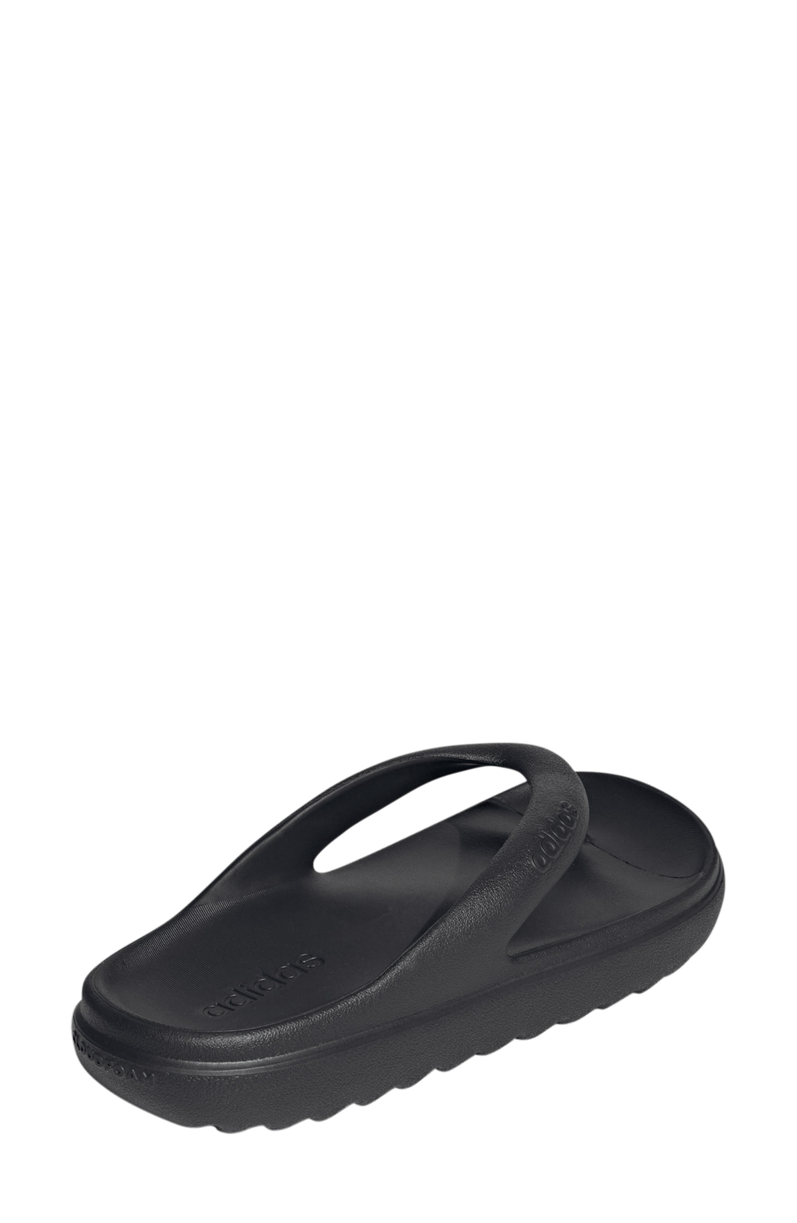 adidas Adilette Lumia Flip Flop, Alternate, color, Core Black/ Core Black