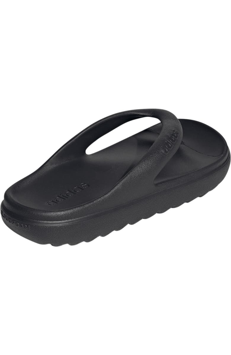 adidas Adilette Lumia Flip Flop, Alternate, color, Core Black/ Core Black