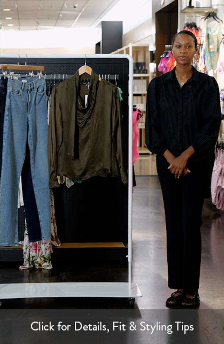 Bow Satin Top, sales video thumbnail