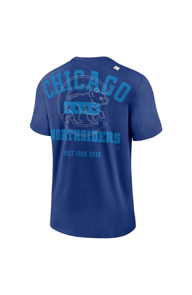Nike Men's Nike Royal Chicago Cubs Statement Game Over T-Shirt, Alternate, color, 