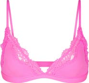 SKIMS Fits Everybody Lace Triangle Bralette