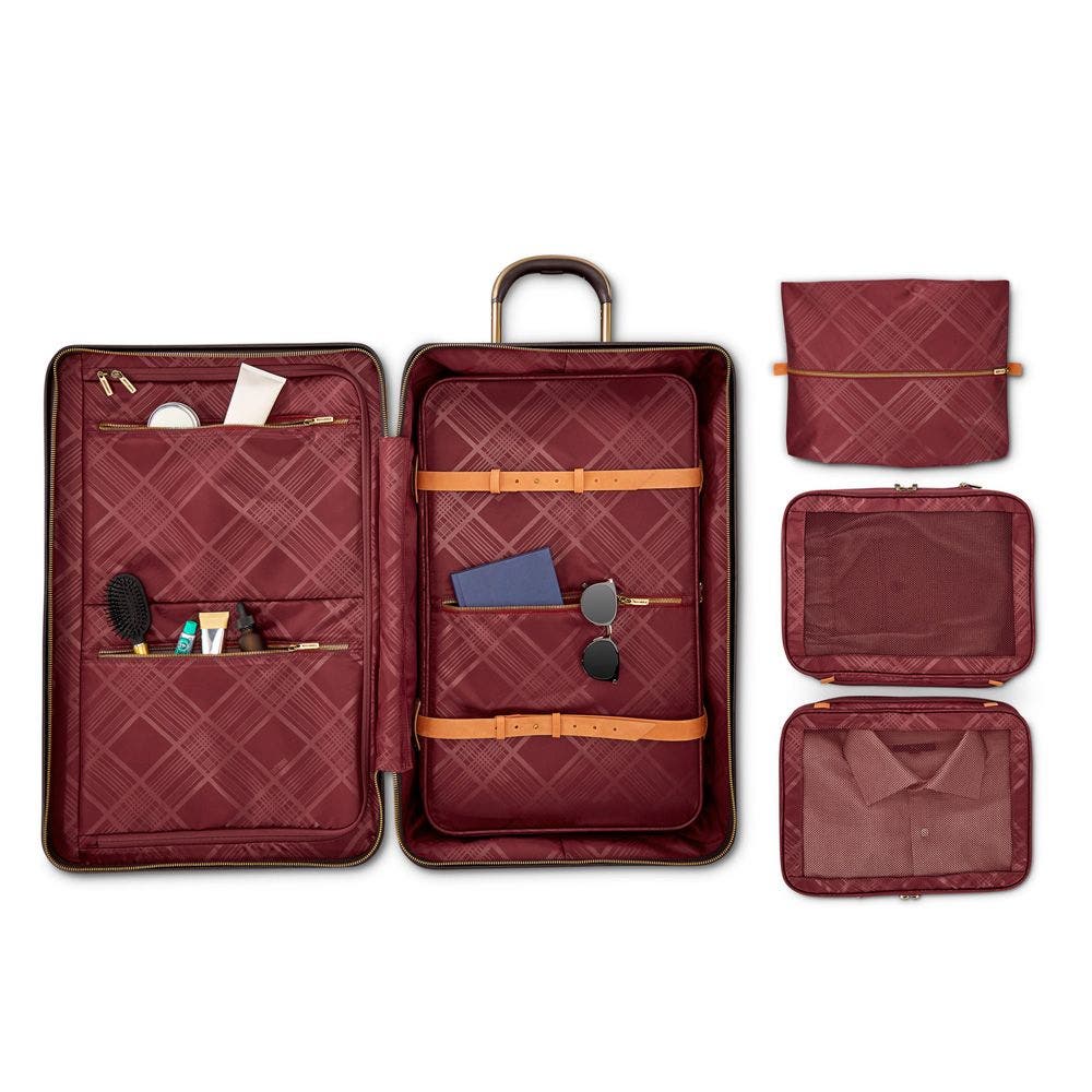 Hartmann Reserve Hardside Medium Expandable Trunk, Alternate, color, Oak