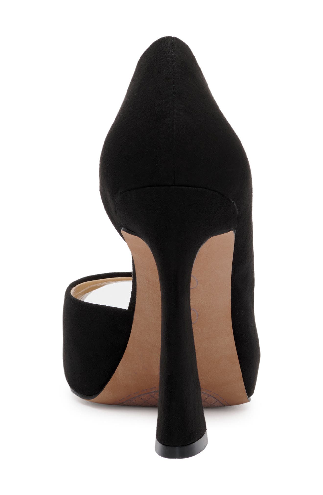 Jessica Simpson Chirla Half d'Orsay Peep Toe Pump, Alternate, color, 