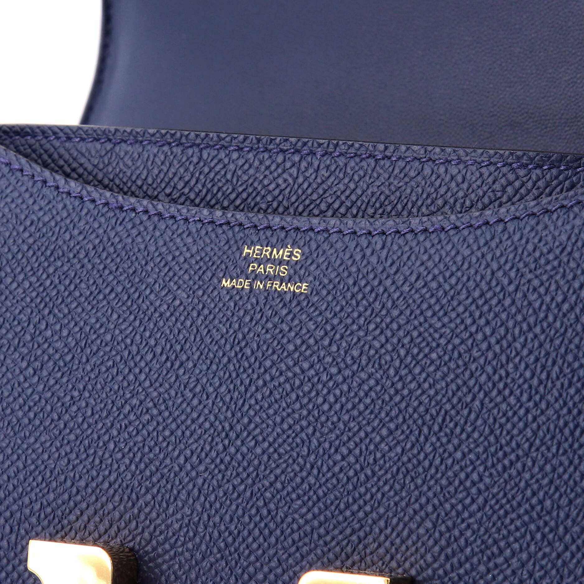 Constance NM Bag Epsom 18, Alternate, color, Bleu Navy