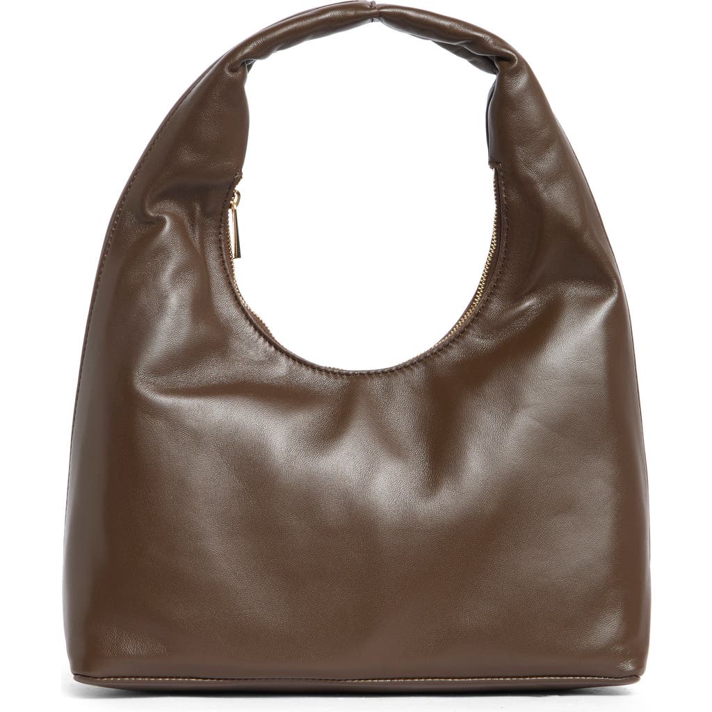 Reformation Willow Leather Shoulder Bag in Pinecone Leather at Nordstrom