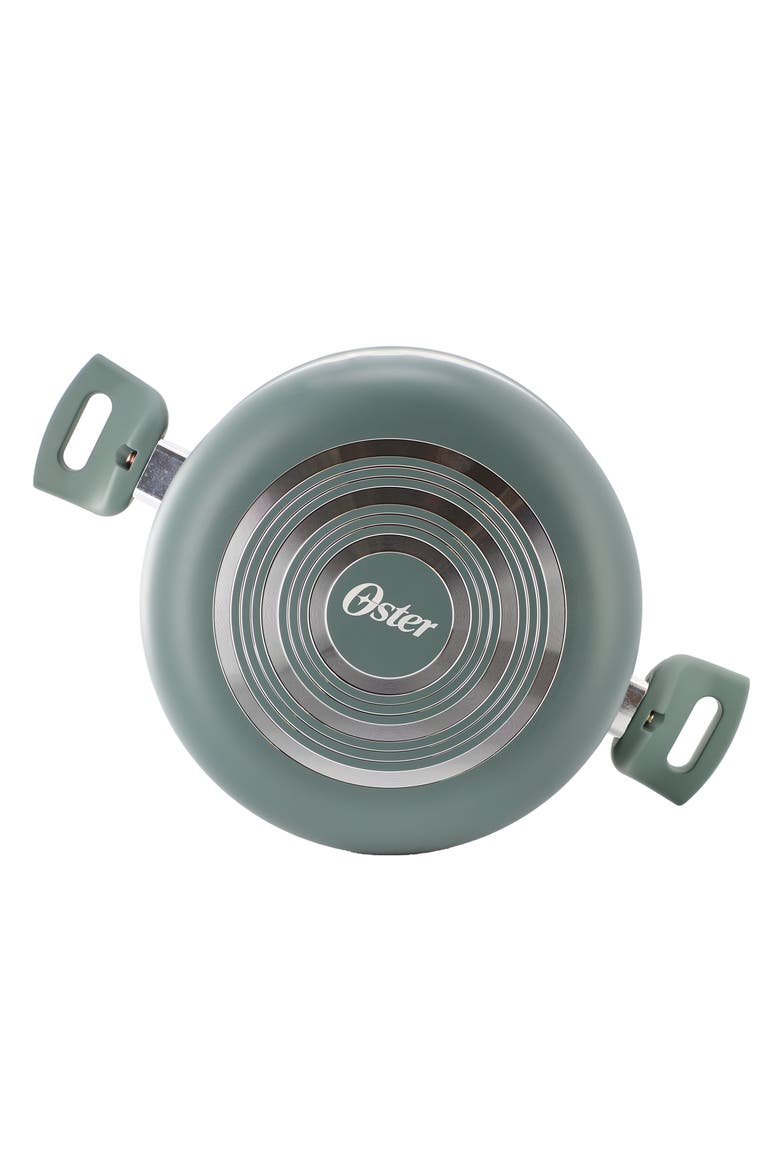 6 Quart Ceramic Nonstick Aluminum Dutch Oven, Alternate, color, Green