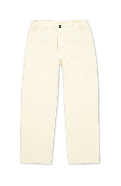 Linen Fatigue Trousers