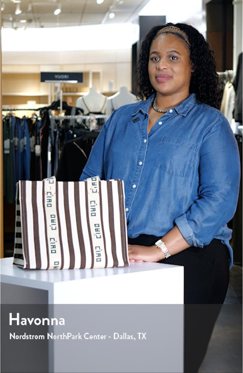 Noemie Canvas Tote, sales video thumbnail