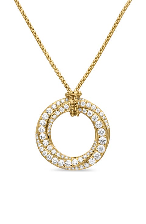 21MM MEDIUM PAVE CROSSOVER PEN