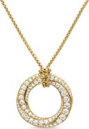 David Yurman 21MM MEDIUM PAVE CROSSOVER PEN