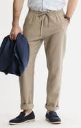 JACHS Cotton Twill Drawstring Pants