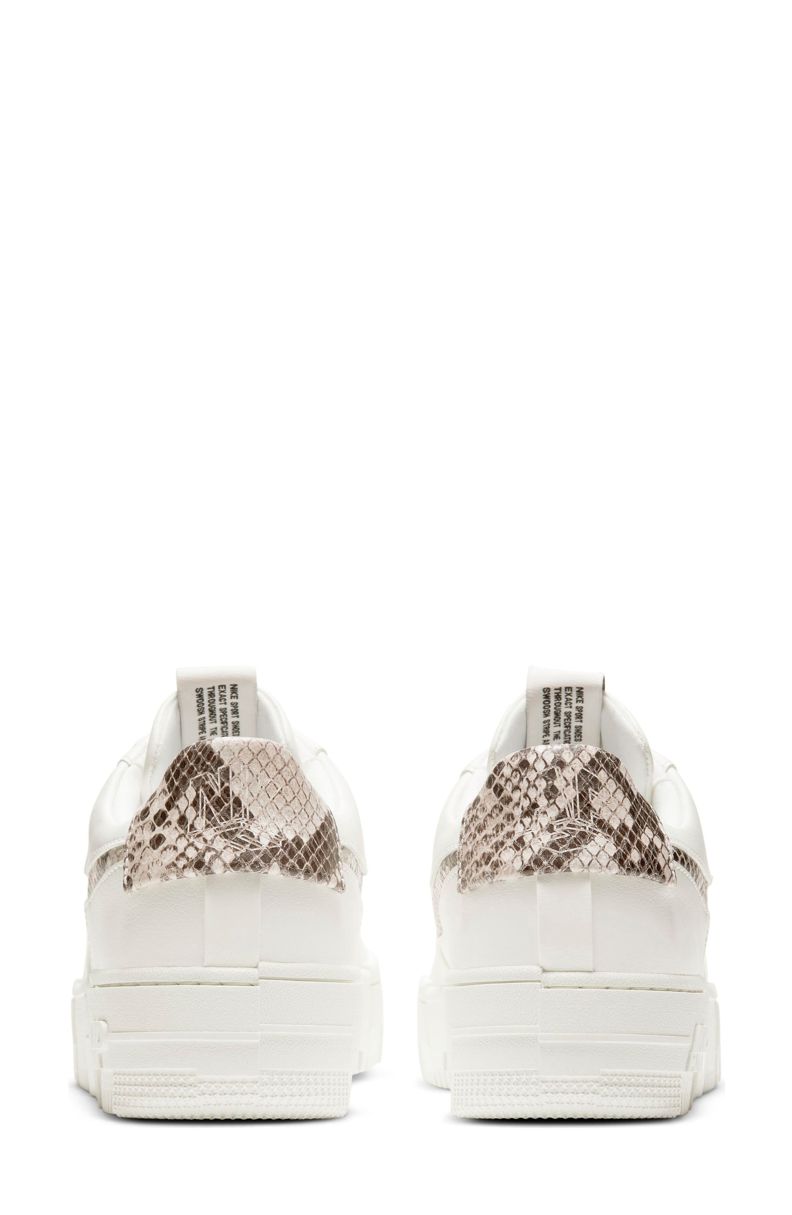 Air Force 1 Pixel SE Sneaker, Alternate, color, SAIL/ DESERT SAND/ GREY/ MALT