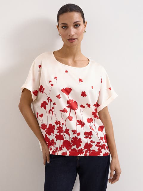 Marion Floral Print Top