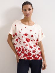 Phase Eight Marion Floral Print Top