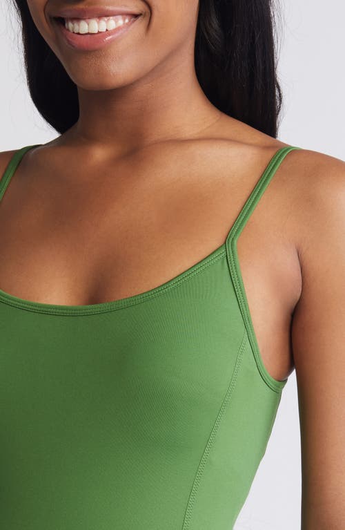 Pacsun Speedwalk Sleeveless Romper In Artichoke Green