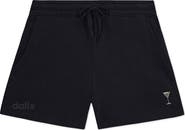 Dalix Womens Martini Midweight Washed Fleece Shorts