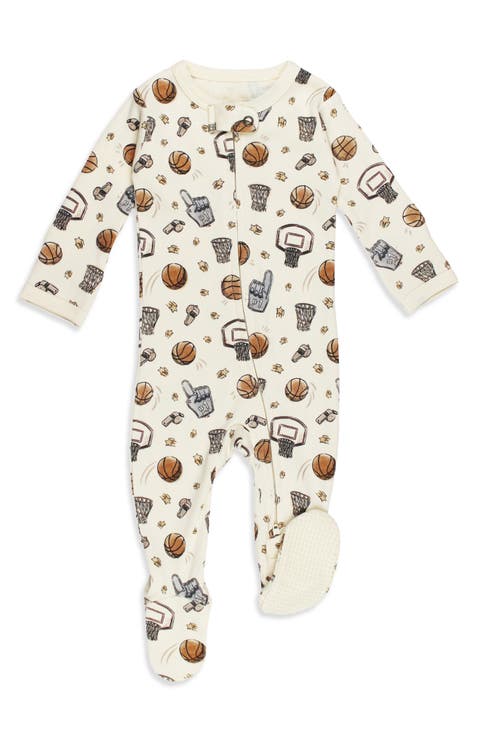 Organic Cotton Two-Way Zip Footie