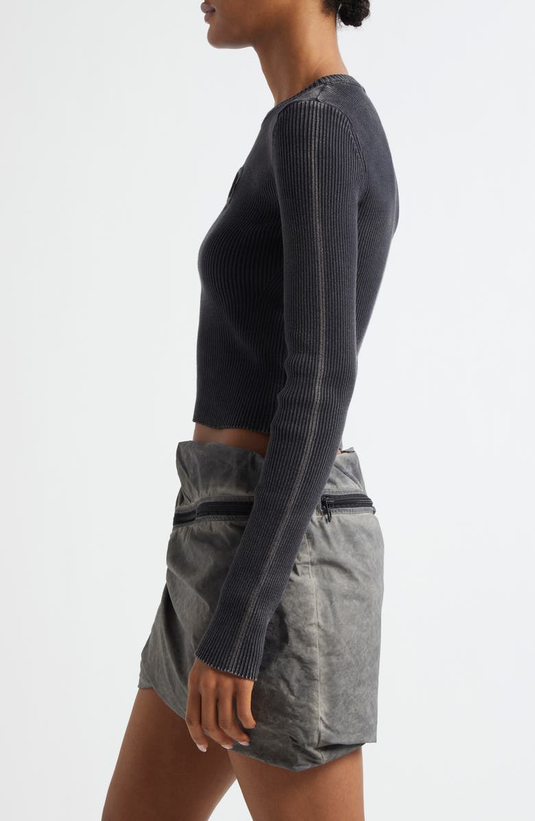 DIESEL<sup>®</sup> M-Anchor Crewneck Sweater, Alternate, color, Black