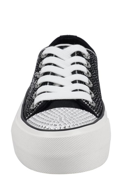 Candies Candie's Leann Low Top Platform Sneaker In Black