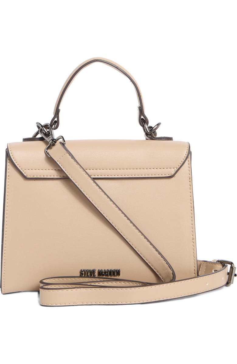 Steve Madden Perla Top Handle Satchel, Alternate, color, Stone