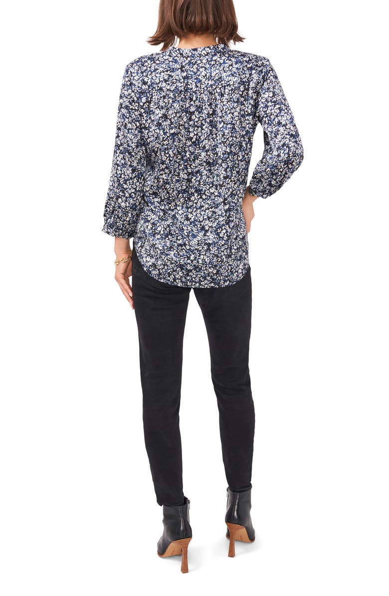 Vince Camuto Fresh Blooms V-Neck Top, Alternate, color,