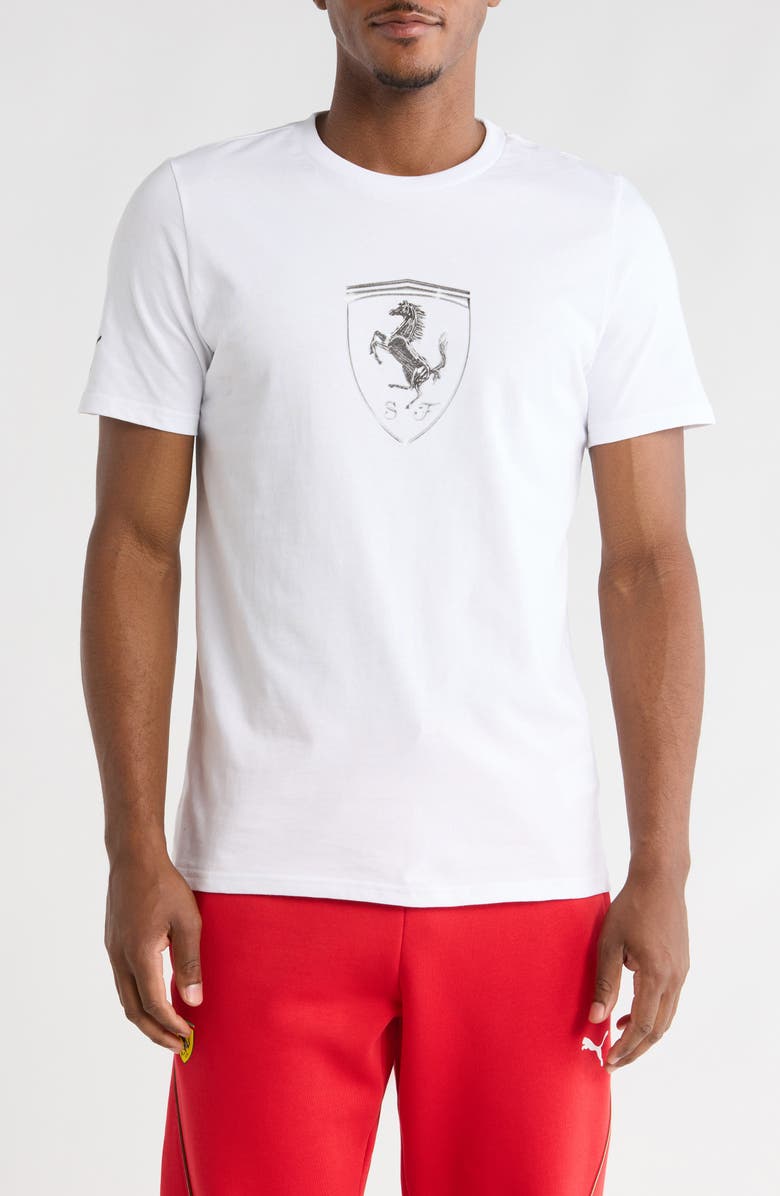 PUMA x Ferrari Sportswear Shield Graphic T-Shirt, Main, color,