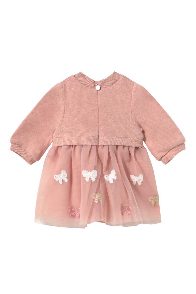 Combo Tulle Dress, Alternate, color, Pink