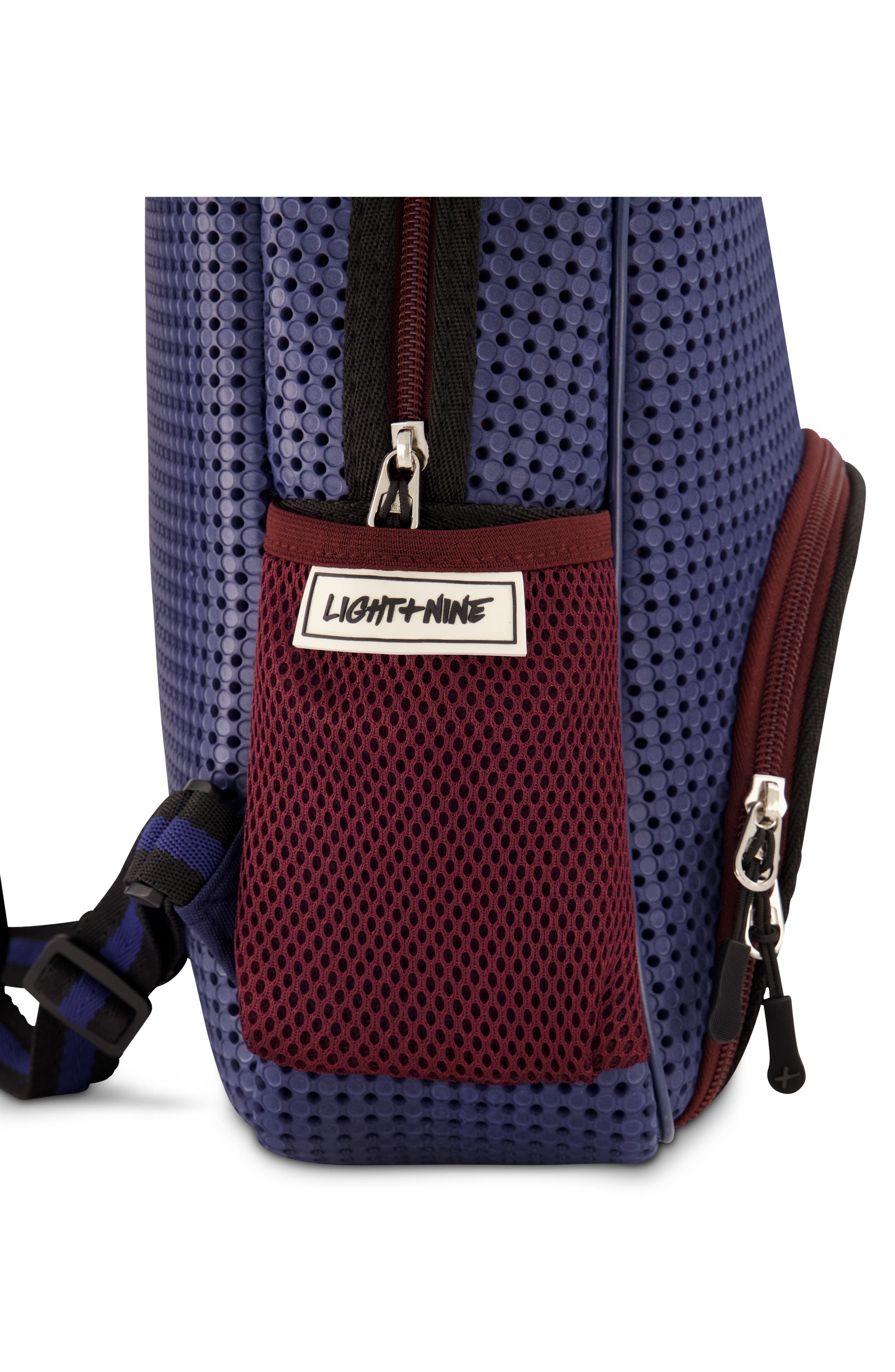 Light+Nine Placid Ocean Starter Water Resistant Backpack, Alternate, color, 