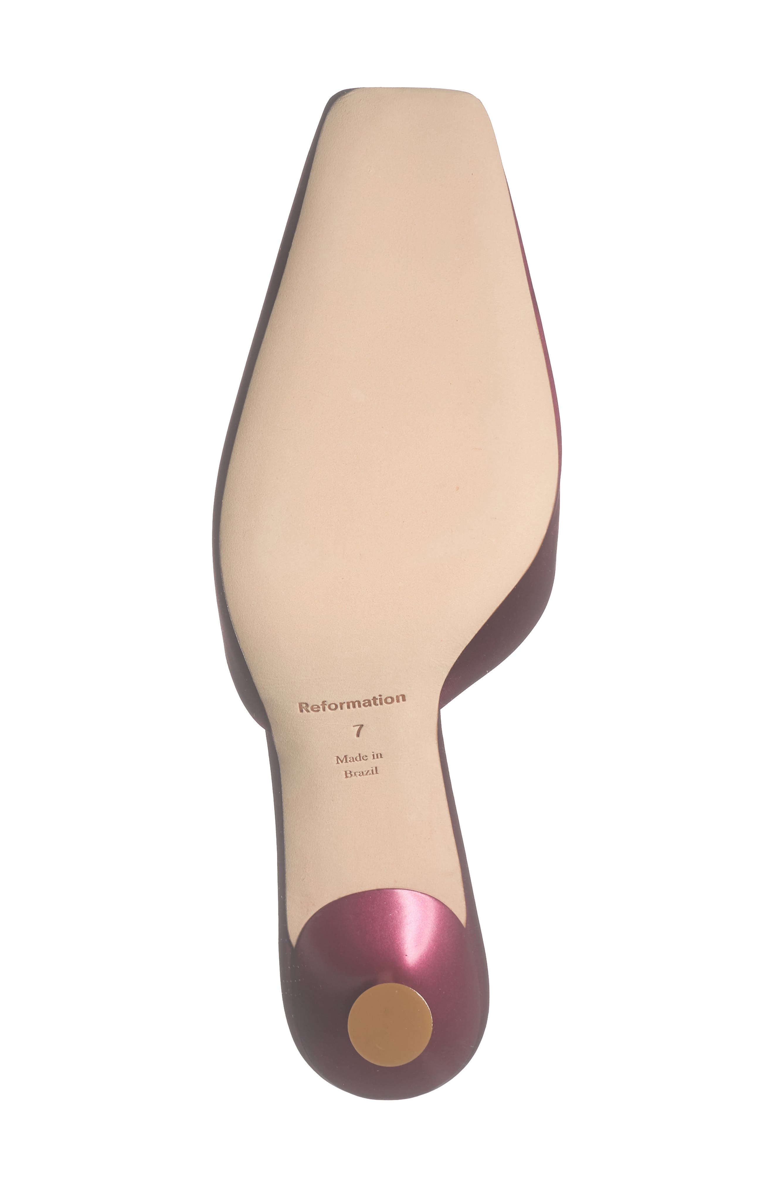 Reformation Daniela Kitten Heel Mule, Alternate, color, 