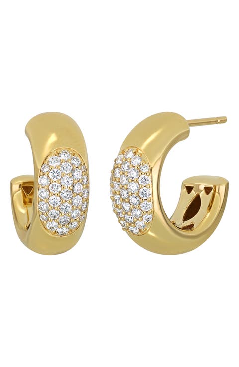 Kiera Chunky Hoop Earrings