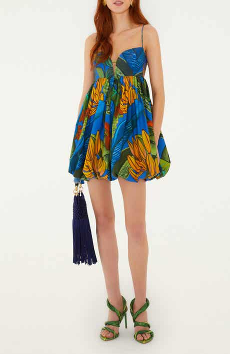 Banana Grapes Organic Cotton Minidress