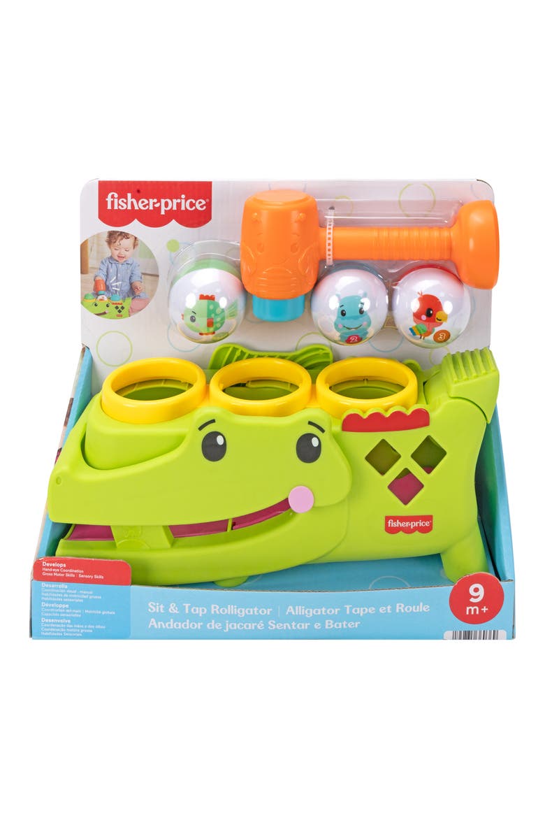 Kids' Sit & Tap Rolligator Activity Toy, Alternate, color, ALLIGATOR