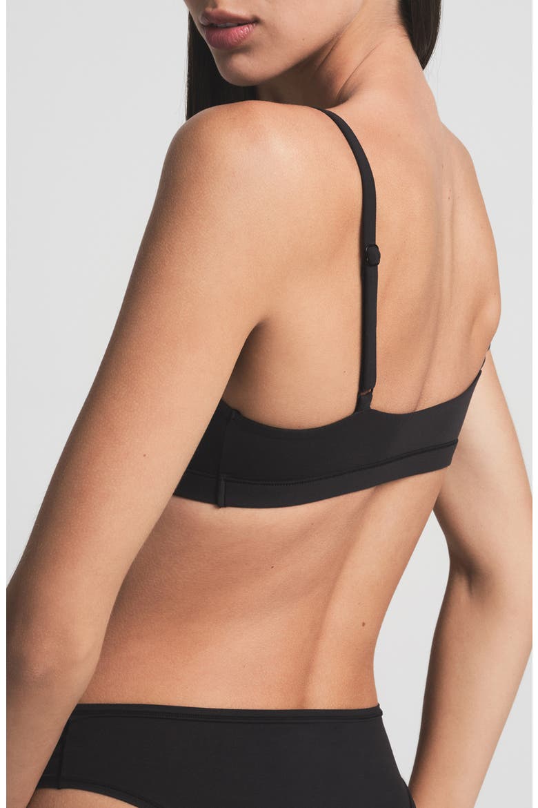 Fits Everybody Scoop Bralette, Alternate, color, ONYX