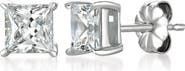 Crislu Cubic Zirconia Stud Earrings