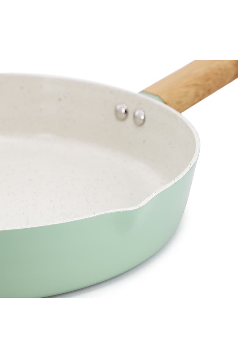Marbleton Ceramic Nonstick Alumium 9.5 Inch Frying Pan, Alternate, color, Green