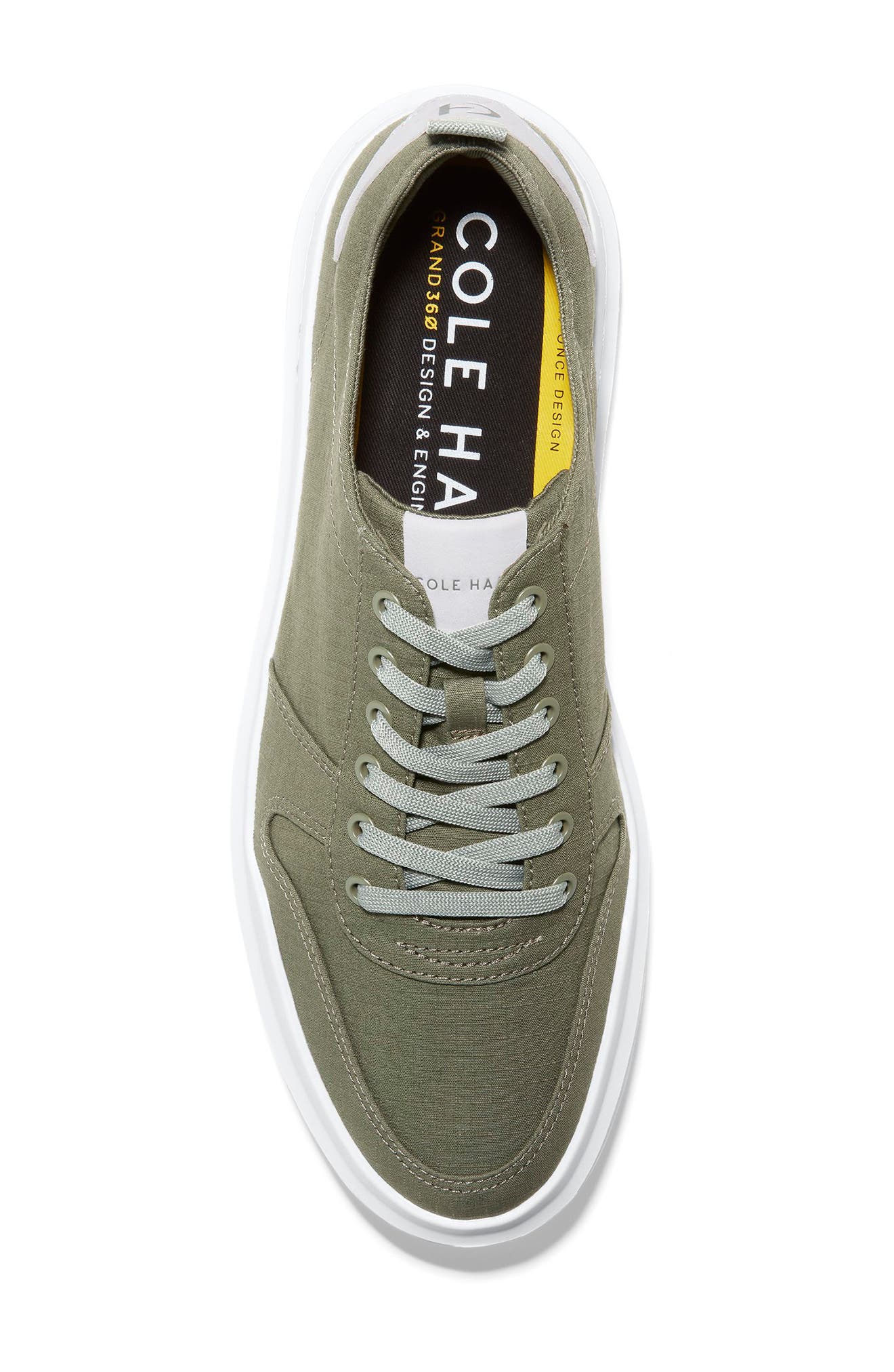 Cole Haan Grand Rally Court Sneaker - Wide Width Available, Alternate, color, Dusty Oliv