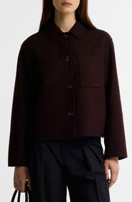 Barbour Antonella Wool Blend Overshirt