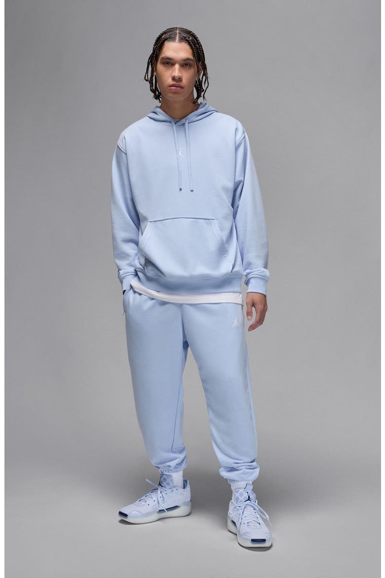 Jordan Sport Dri-FIT Fleece Hoodie, Alternate, color, HYDROGEN BLUE/ WHITE