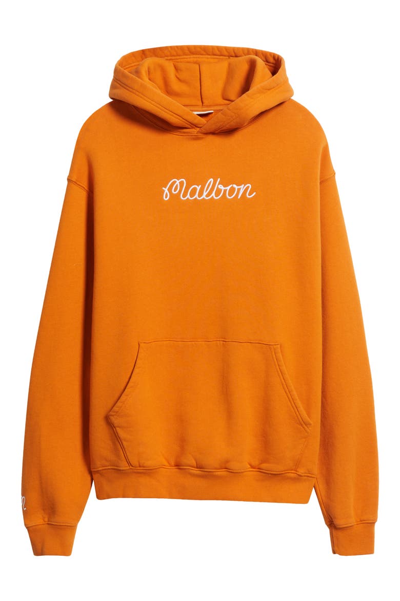 Fesque Cotton Fleece Hoodie, Alternate, color, MARMALADE