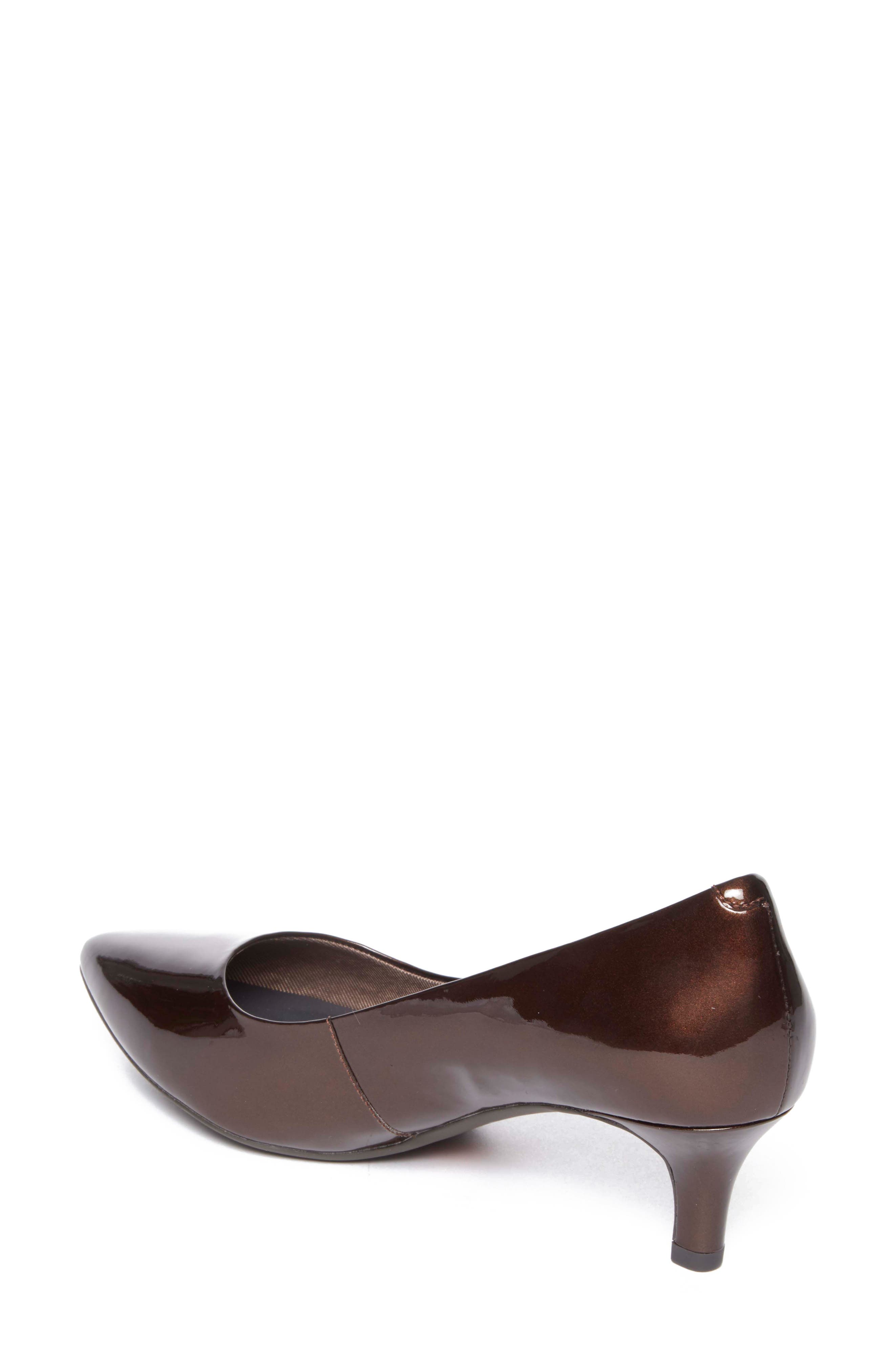 Kalila Luxe Pump, Alternate, color, BRONZE/ PEARL PATENT LEATHER