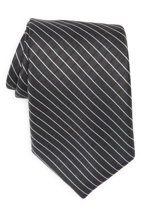 Ramona Grid Print Tie