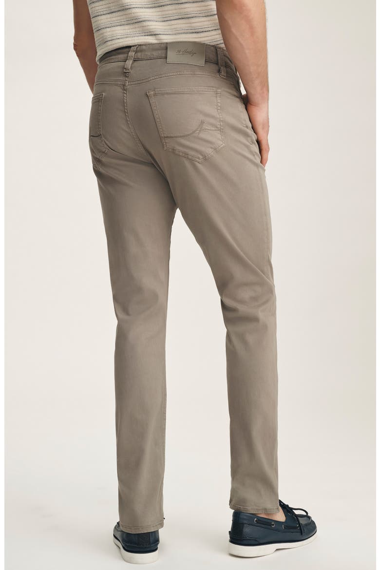 Courage Stretch Twill Straight Leg Pants, Alternate, color, DRIFTWOOD TWILL