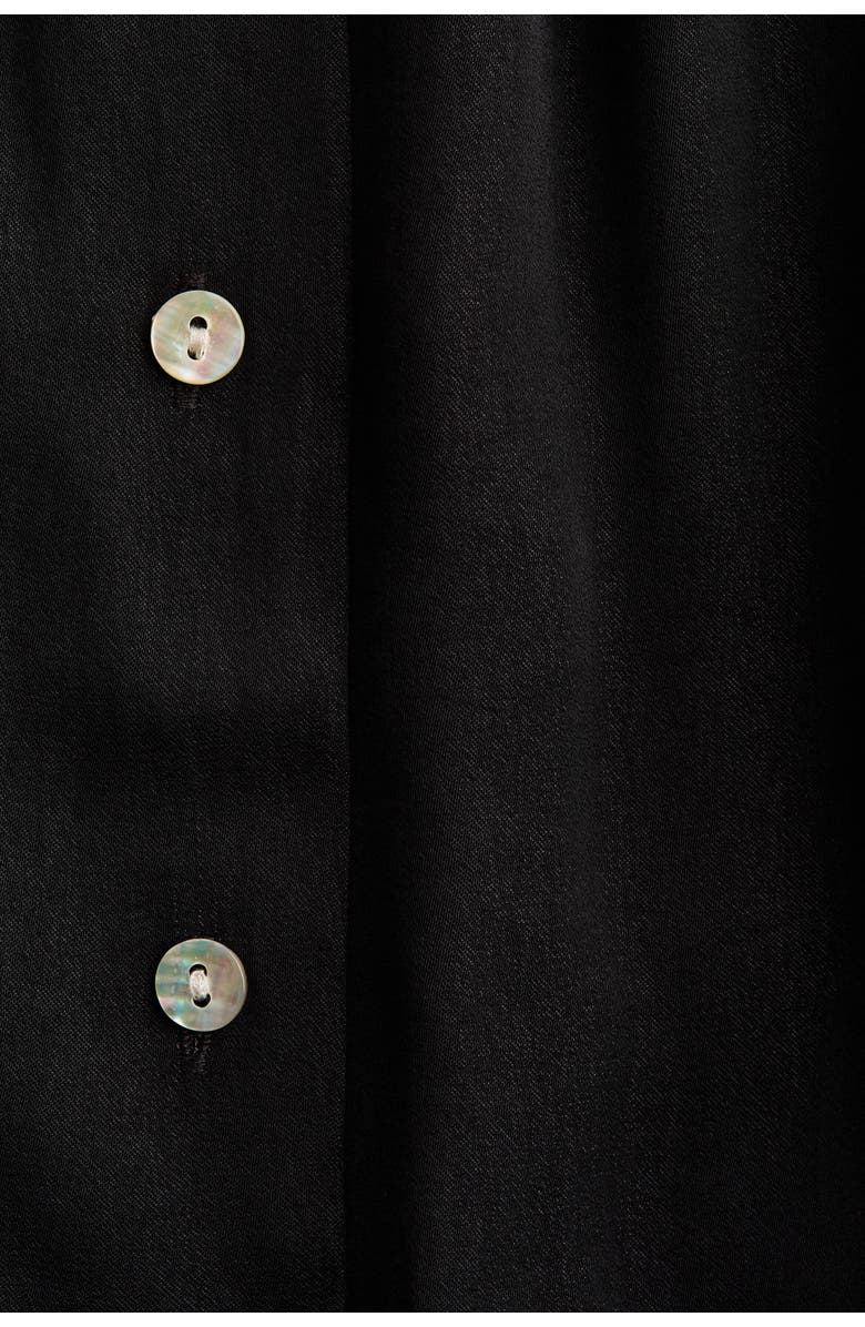 H&M Resort Shirt, Alternate, color, Black