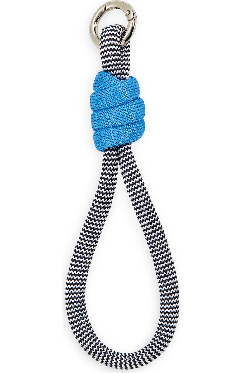 verloop Colorblock Loop Key Chain, Main, color, Black