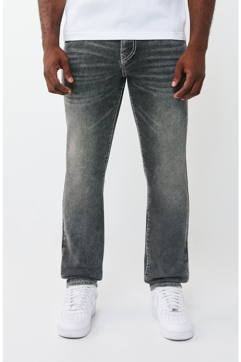 Geno Big T Flap Pocket Slim Fit Jeans, Main, color, GREY PHANTOM WASH