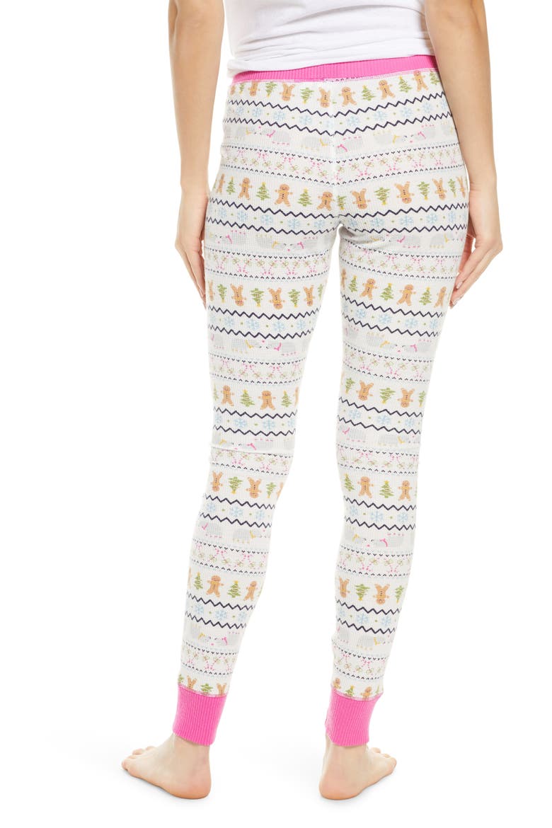 Thermal Leggings, Alternate, color, GREY MICRO FAIRISLE FRIENDS