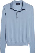 J. Mueser Wish Merino Wool Polo Sweater