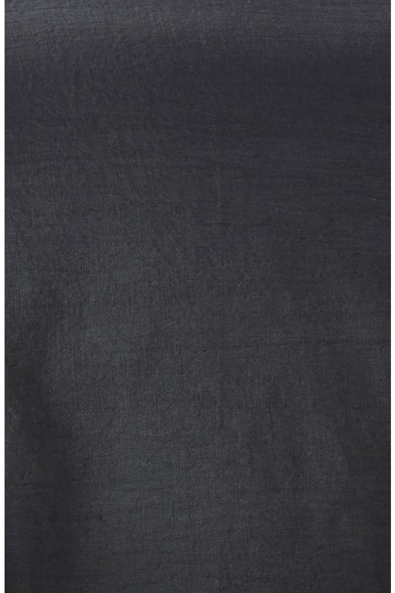 Relaxed Cotton & Linen Duvet Cover, Alternate, color, GREY ONYX